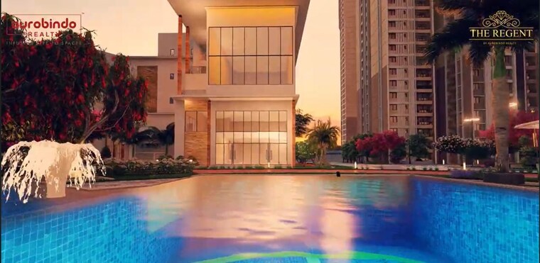 Swimming Pool, aurobindo-the-regent 3 Bedroom 1500 Sq.Ft. Apartment In Kondapur Hyderabad 9766223