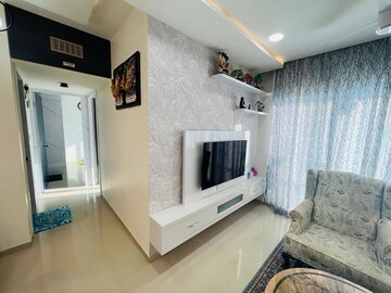 Living Room in 1 BHK Apartment at Shapoorji Pallonji Joyville, Virar West – for Sale