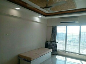 Living Room in 2 BHK Apartment at Juhu Pearl, Juhu – for Rent