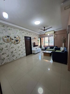 Living Room in 2 BHK Apartment at Gundecha Trillium, Kandivali East – for Rent
