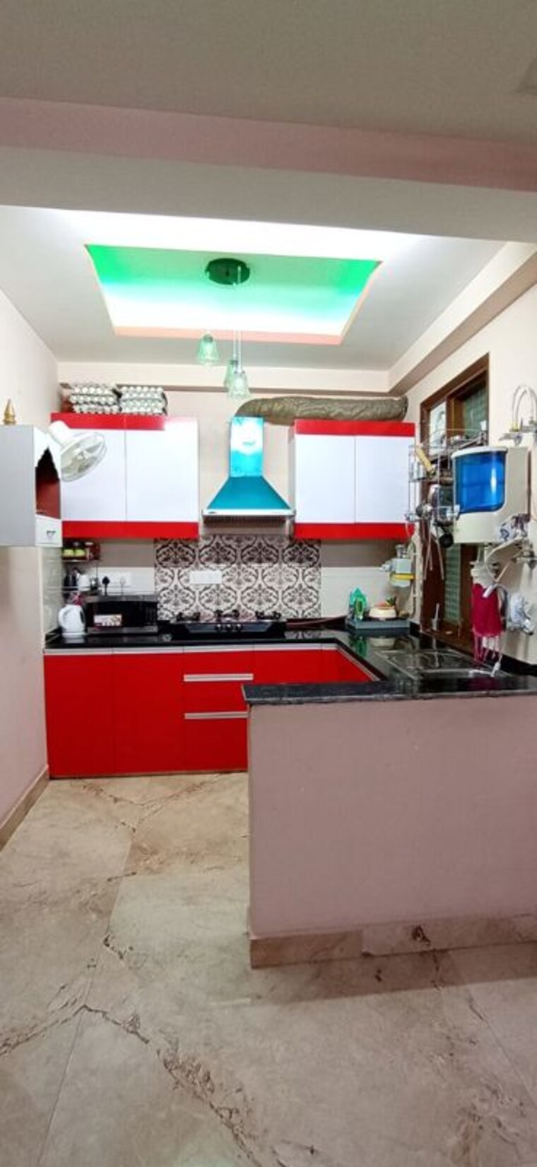 Kitchen, chattarpur 3 Bedroom 1250 Sq.Ft. Builder Floor In Chattarpur Delhi 9766433