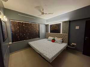 Bedroom in 3 BHK Apartment at Gundecha Orchid Tower, Kandivali East – for Rent