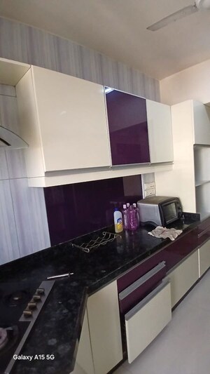 Kitchen in 3 BHK Apartment at Gundecha Orchid Tower, Kandivali East – for Rent