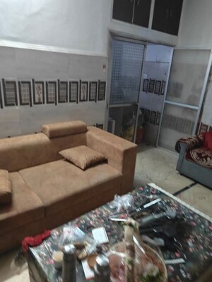 Living Room in 2 BHK Builder Floor at NB Annu Palace, Shalimar Garden – for Rent