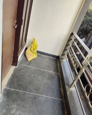 Balcony in 3 BHK Builder Floor at Chattarpur – for Rent