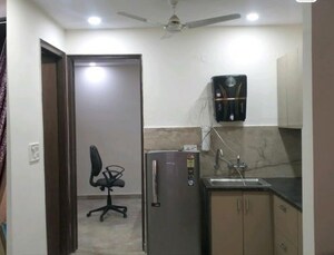 Kitchen in 1.5 BHK Builder Floor at Ramesh Nagar – for Rent