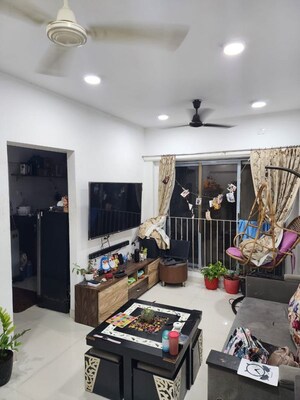 Living Room in 4 BHK Apartment at Tirupathi The Windsor, Kandivali East – for Rent