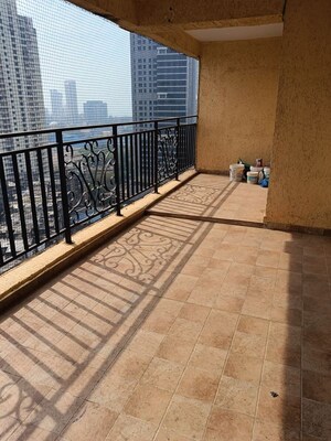 Balcony in 2.5 BHK Apartment at Amann Marina, Worli – for Rent