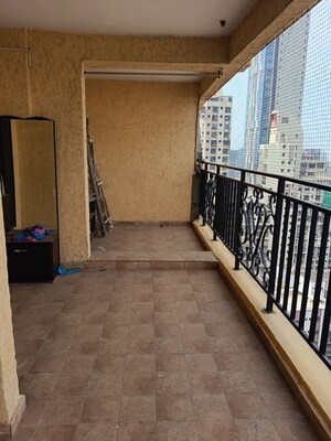 Balcony in 2.5 BHK Apartment at Amann Marina, Worli – for Rent