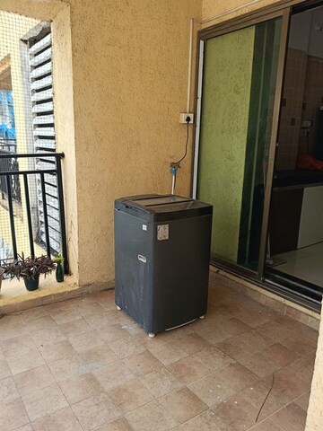 Balcony in 2.5 BHK Apartment at Amann Marina, Worli – for Rent