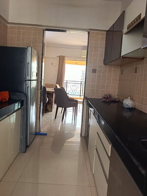 Kitchen in 2.5 BHK Apartment at Amann Marina, Worli – for Rent