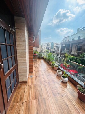 Balcony in 6 BHK Independent House at Dhakoli – for Sale