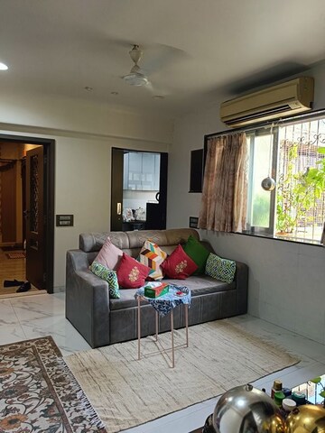 Living Room in 1 BHK Apartment at Nutan Madhuban Apartment, Worli – for Rent