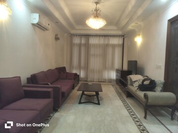 Living Room in 3 BHK Builder Floor at Green Park – for Rent