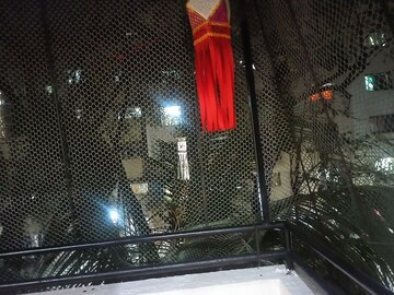 Balcony in 3 BHK Apartment at Ramkrishna Paramhans Nagar – for Rent