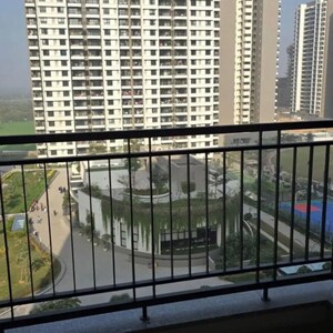 Balcony in 3 BHK Apartment at Sobha City Gurgaon, Babupur Village – for Rent