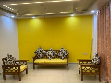 Living Room in 3.5 BHK Apartment at Omaxe Residency II, Gomti Nagar – for Rent