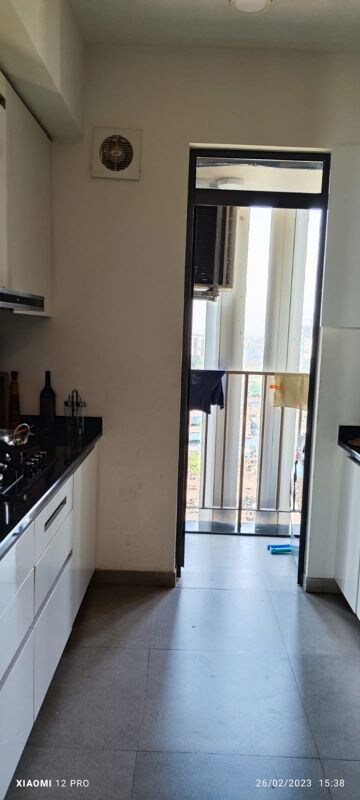 Kitchen in 3 BHK Apartment at Lodha Aura, Wadala – for Sale