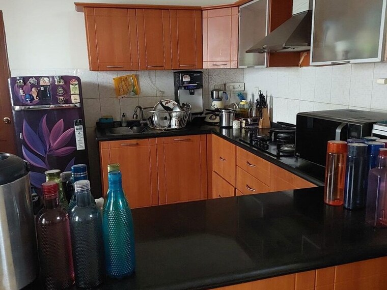 Kitchen, alliance-10-downing 3 Bedroom 2400 Sq.Ft. Villa In Whitefield Bangalore 9766821