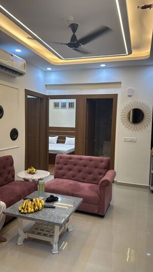 Living Room in 2 BHK Apartment at SVP Gulmohur Residency, Indrapuram – for Rent