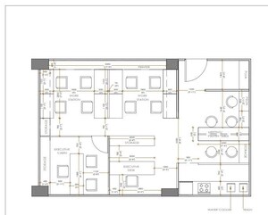 Floor Plan in  Office Space at Acharya Jagadish Chandra Bose Road – for Rent
