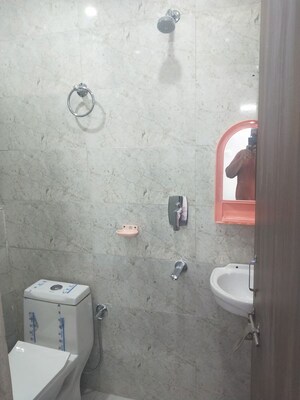Bathroom in 1 RK Apartment at Dhoot Time Residency, Sector 63 – for Rent