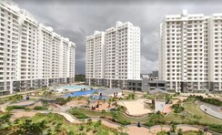 2 BHK + Pooja Room Apartment For Rent in Puravankara Palm Beach