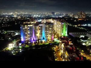 Master Plan in 2 BHK Apartment at Puravankara Palm Beach, Hennur – for Rent