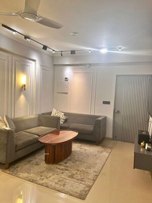 Living Room in 3 BHK Apartment at KW Srishti, Raj Nagar Extension – for Rent