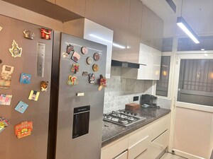 Kitchen in 3 BHK Apartment at KW Srishti, Raj Nagar Extension – for Rent
