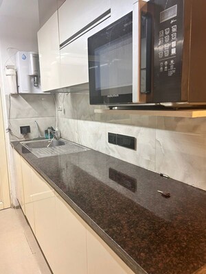 Kitchen in 3 BHK Apartment at KW Srishti, Raj Nagar Extension – for Rent