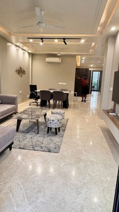 3 BHK + Pooja Room Apartment For Rent in Puri Diplomatic Residences
