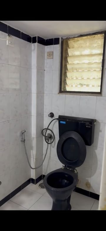 Bathroom in 1 BHK Apartment at Dheeraj Sagar, Malad West – for Rent