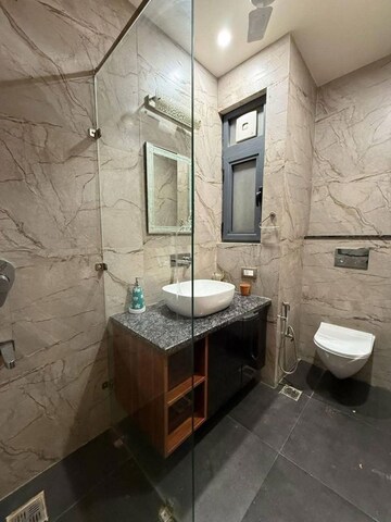 Bathroom in 4 BHK Apartment at Puri Diplomatic Residences, Sector 111 – for Rent