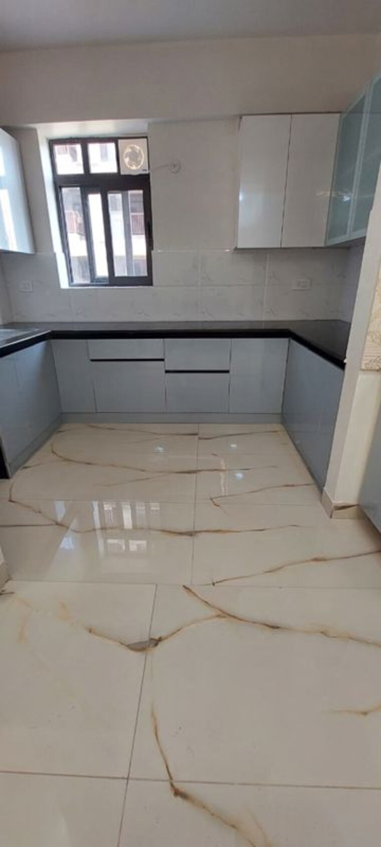 Kitchen, real-anchor-world-residency 3 Bedroom 820 Sq.Ft. Apartment In Indrapuram Ghaziabad 9766992