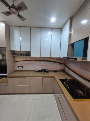 Kitchen in 3 BHK Apartment at Mahape – for Rent
