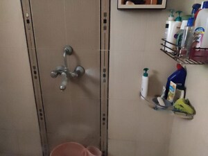 Bathroom in 2 BHK Apartment at SSD Sai Avenue, Pimple Saudagar – for Rent