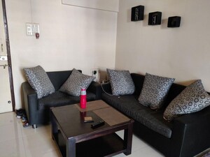 Living Room in 2 BHK Apartment at SSD Sai Avenue, Pimple Saudagar – for Rent