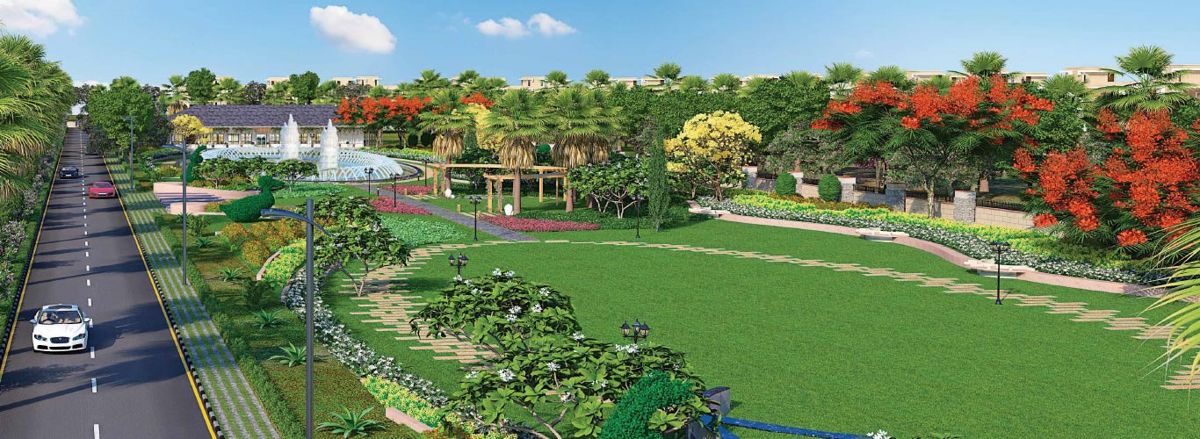 Plot For Sale in Central Park Flower Valley Mikasa Plots