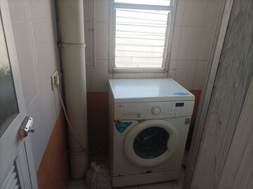 Bathroom in 1 BHK Apartment at Rutu Estate, Brahmand – for Rent