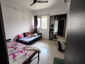 Living Room in 1 BHK Apartment at KM Horizon Flora, Ghodbunder Road – for Sale