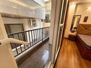 Balcony in 1 RK Builder Floor at Sushant Lok ii – for Rent