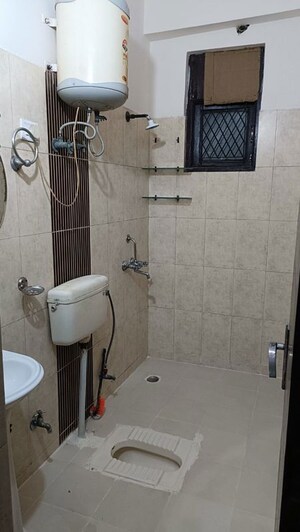 Bathroom in 2 BHK Apartment at Indirapuram Shakti Khand 1 – for Rent