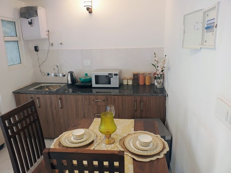 Kitchen, earthcon-beetle-suites 1 Bedroom 611 Sq.Ft. Apartment In Chi V Greater Noida Greater Noida 9767318