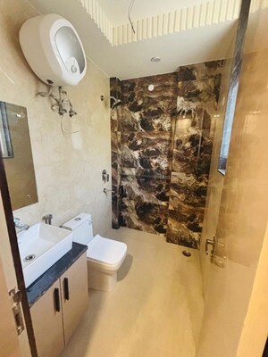 Bathroom in 4 BHK Apartment at DLF The Summit, Dlf Phase V – for Rent