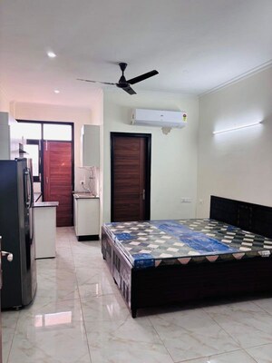 Bedroom in 1 RK Apartment at Sector 115 – for Rent