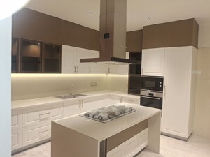 Kitchen in 4 BHK Builder Floor at Ansal Sushant Lok I, Sector 43 – for Sale