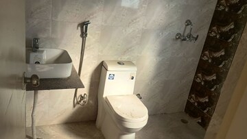 Bathroom in 2 BHK Apartment at Saya Gold Avenue, Vaibhav Khand – for Rent