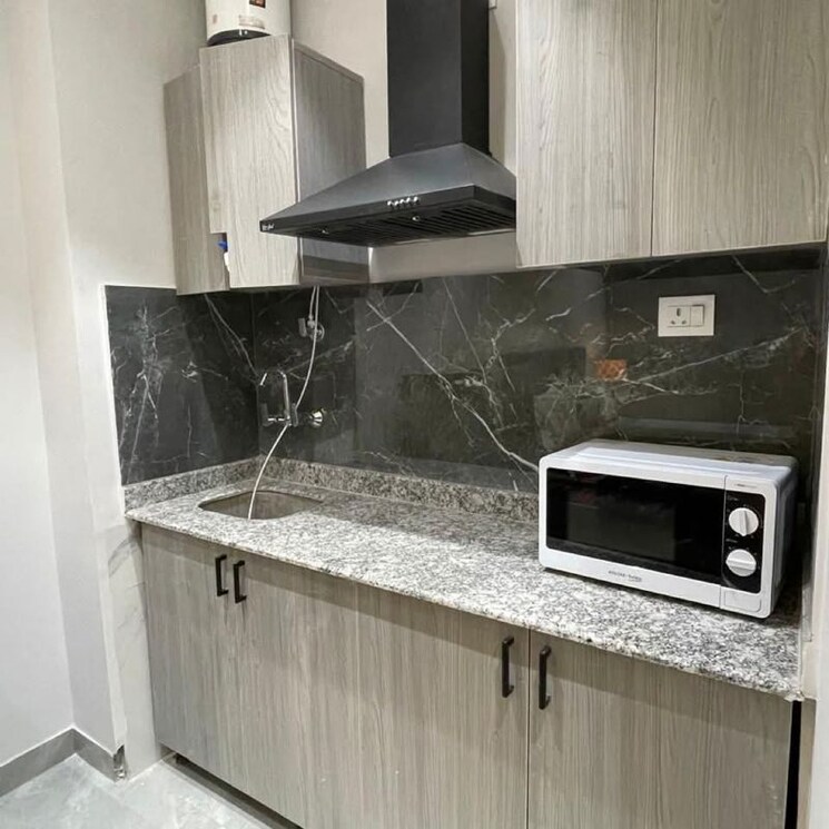 Kitchen, sector 52 1 RK 900 Sq.Ft. Builder Floor In Sector 52 Gurgaon 9767478