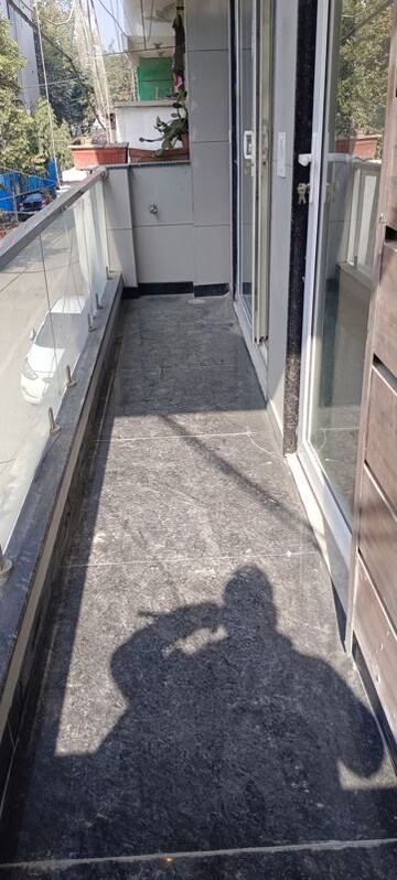 Balcony in 3 BHK Builder Floor at Janakpuri – for Sale